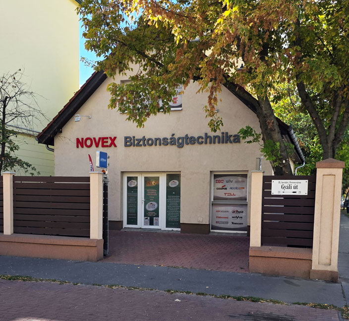 A budapesti üzlet külső képe