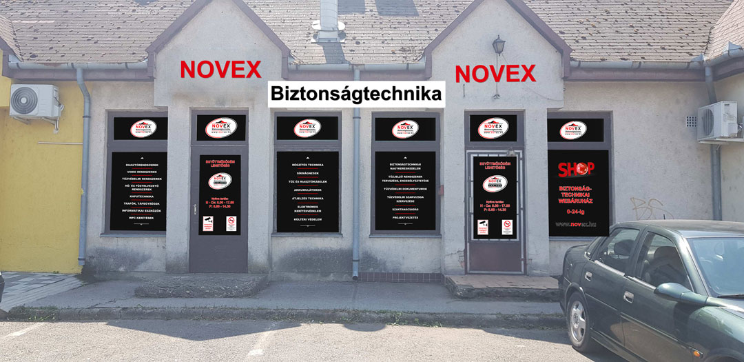 A szolnoki üzlet külső képe